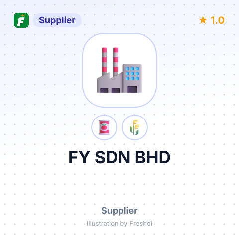 FY SDN BHD – summary card, no photo uploaded yet