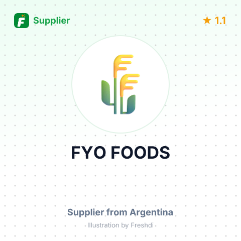 FYO FOODS – summary card, no photo uploaded yet