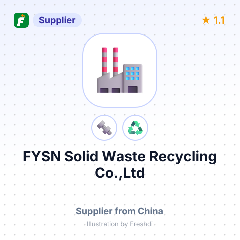 FYSN Solid Waste Recycling Co.,Ltd – summary card, no photo uploaded yet