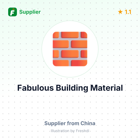 Fabulous Building Material – summary card, no photo uploaded yet