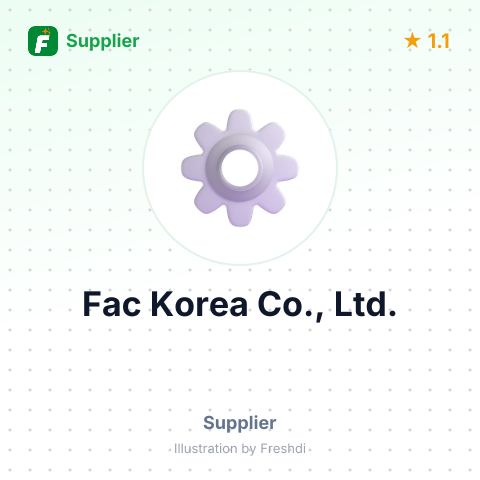 Fac Korea Co., Ltd. – summary card, no photo uploaded yet