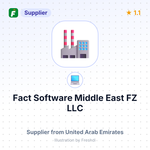Fact Software Middle East FZ LLC – summary card, no photo uploaded yet