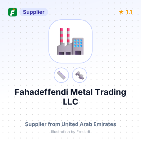 Fahadeffendi Metal Trading LLC – summary card, no photo uploaded yet