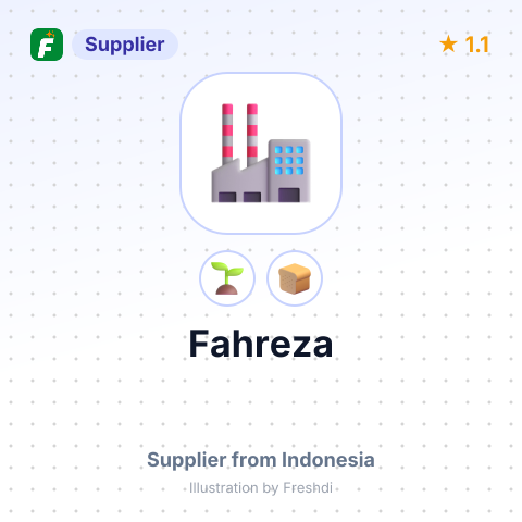 Fahreza  – summary card, no photo uploaded yet