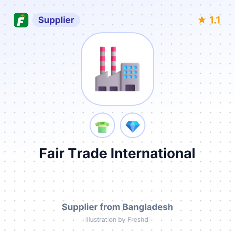 Fair Trade International  – summary card, no photo uploaded yet