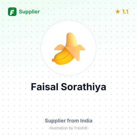 Faisal Sorathiya  – summary card, no photo uploaded yet