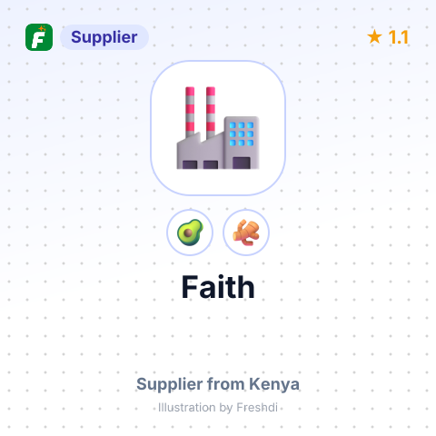 Faith  – summary card, no photo uploaded yet