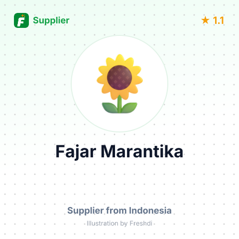 Fajar Marantika  – summary card, no photo uploaded yet