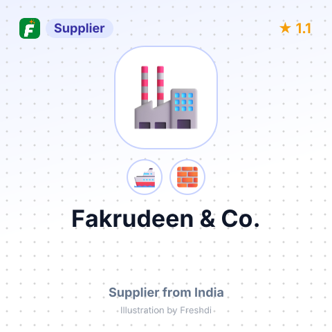 Fakrudeen & Co. – summary card, no photo uploaded yet