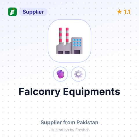 Falconry Equipments – summary card, no photo uploaded yet