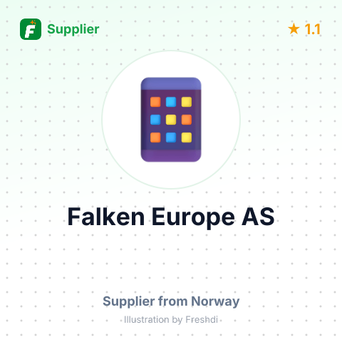 Falken Europe AS – summary card, no photo uploaded yet