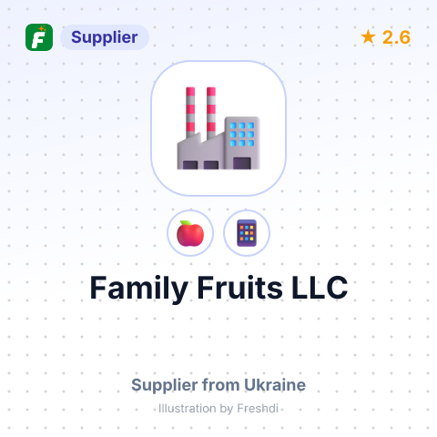 Family Fruits LLC – summary card, no photo uploaded yet