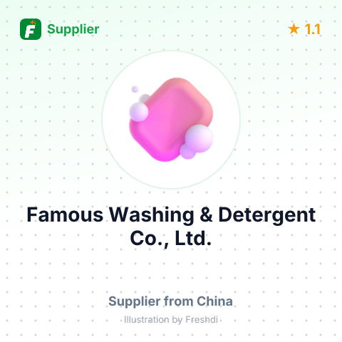 Famous Washing & Detergent Co., Ltd. – summary card, no photo uploaded yet