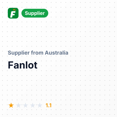Fanlot  – summary card, no photo uploaded yet