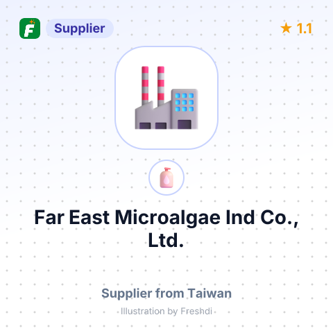 Far East Microalgae Ind Co., Ltd. – summary card, no photo uploaded yet