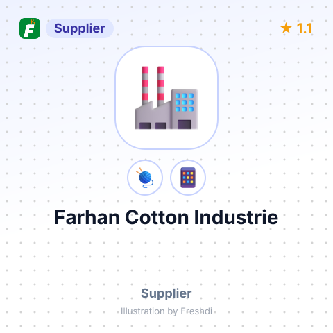 Farhan Cotton Industrie – summary card, no photo uploaded yet