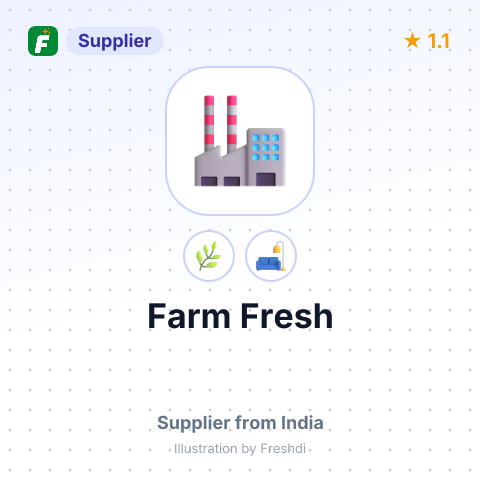 Farm Fresh  – summary card, no photo uploaded yet