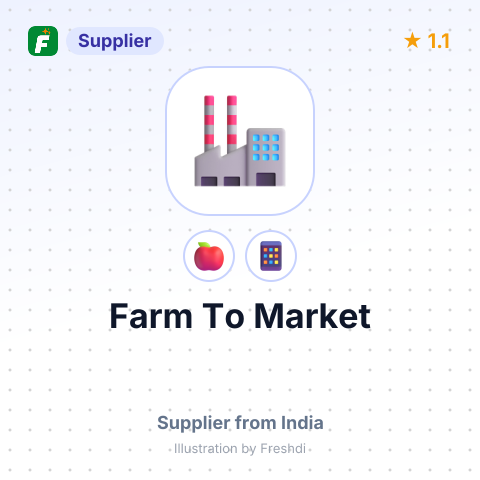 Farm To Market  – summary card, no photo uploaded yet