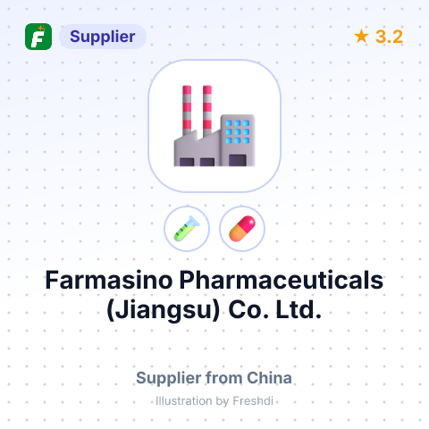 Farmasino Pharmaceuticals (Jiangsu) Co., Ltd. – summary card, no photo uploaded yet