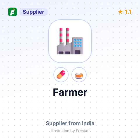Farmer  – summary card, no photo uploaded yet
