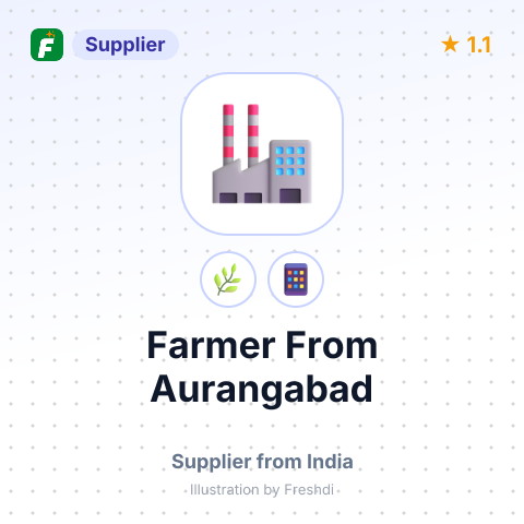 Farmer From Aurangabad  – summary card, no photo uploaded yet