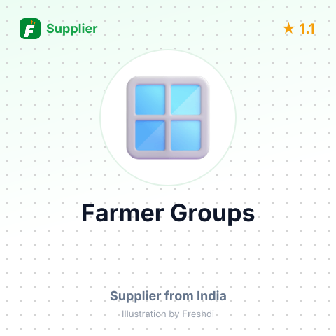 Farmer Groups – summary card, no photo uploaded yet