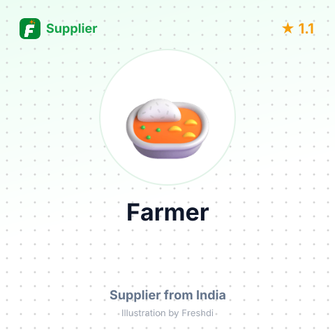 Farmer  – summary card, no photo uploaded yet