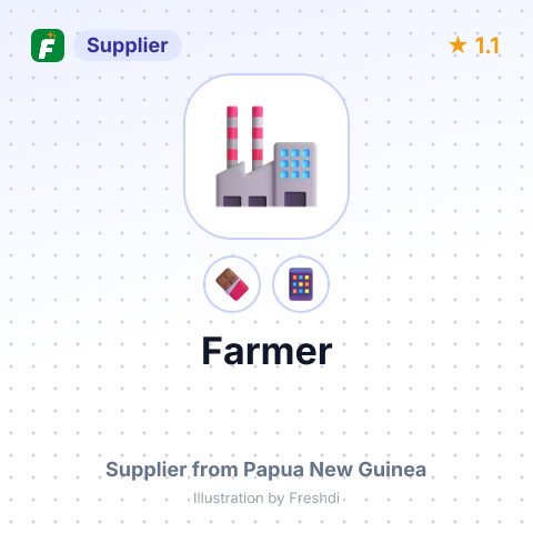 Farmer  – summary card, no photo uploaded yet