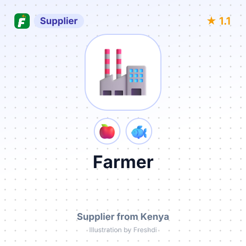 Farmer  – summary card, no photo uploaded yet
