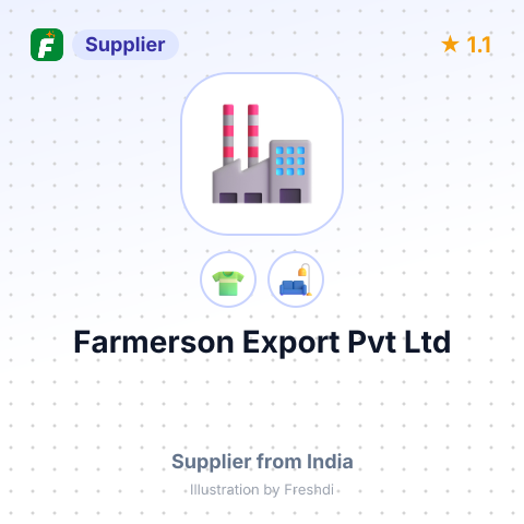 Farmerson Export Pvt Ltd – summary card, no photo uploaded yet