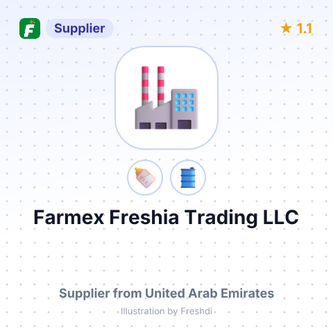 Farmex Freshia Trading LLC  – summary card, no photo uploaded yet