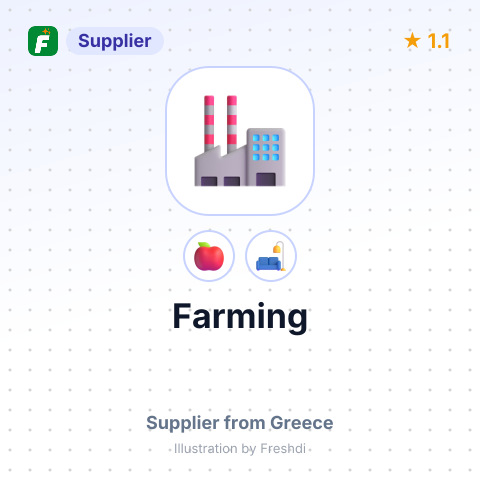 Farming  – summary card, no photo uploaded yet