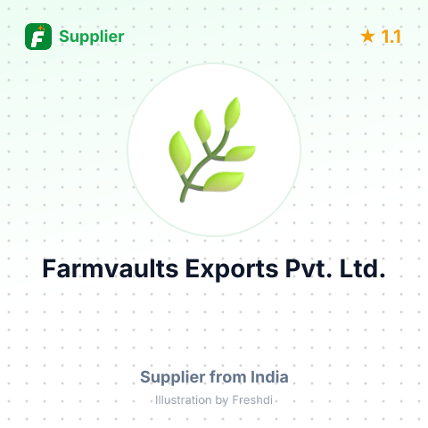 Farmvaults Exports Pvt. Ltd. – summary card, no photo uploaded yet