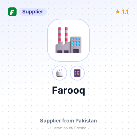 Farooq  – summary card, no photo uploaded yet