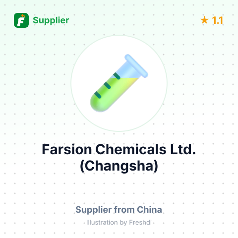 Farsion Chemicals Ltd. (Changsha) – summary card, no photo uploaded yet