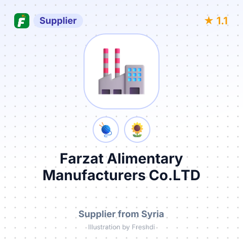 Farzat Alimentary Manufacturers Co.LTD – summary card, no photo uploaded yet
