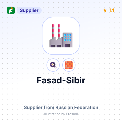 Fasad-Sibir – summary card, no photo uploaded yet