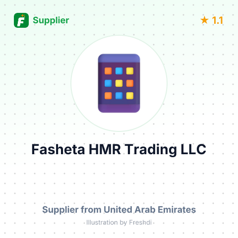 Fasheta HMR Trading LLC  – summary card, no photo uploaded yet