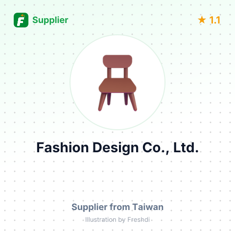 Fashion Design Co., Ltd. – summary card, no photo uploaded yet