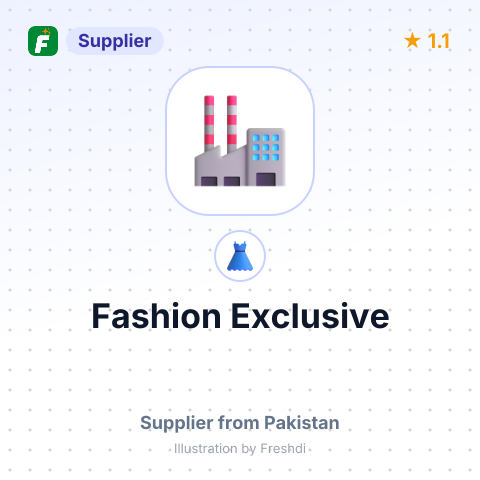 Fashion Exclusive – summary card, no photo uploaded yet