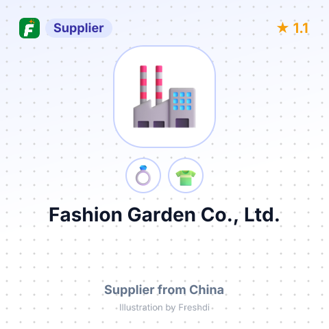 Fashion Garden Co., Ltd. – summary card, no photo uploaded yet
