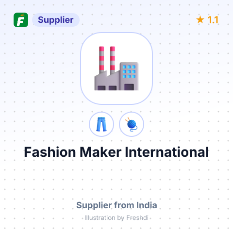 Fashion Maker International – summary card, no photo uploaded yet