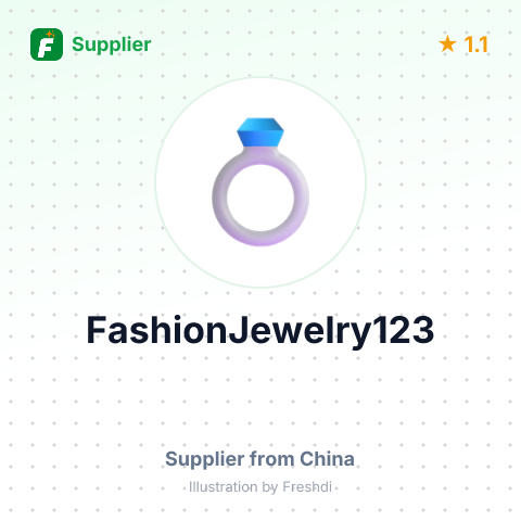 FashionJewelry123 – summary card, no photo uploaded yet