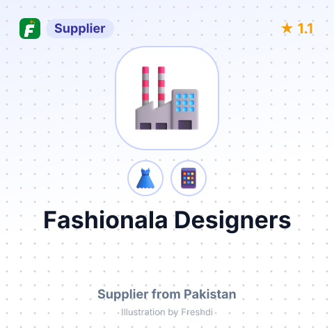 Fashionala Designers – summary card, no photo uploaded yet