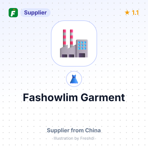 Fashowlim Garment – summary card, no photo uploaded yet