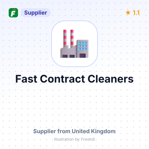 Fast Contract Cleaners – summary card, no photo uploaded yet