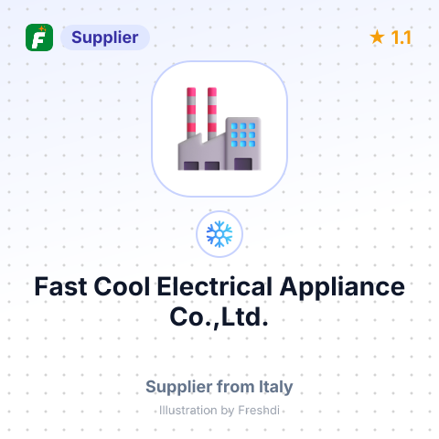Fast Cool Electrical Appliance Co.,Ltd. – summary card, no photo uploaded yet