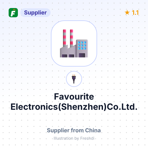 Favourite Electronics(Shenzhen)Co.Ltd. – summary card, no photo uploaded yet