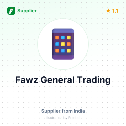 Fawz General Trading  – summary card, no photo uploaded yet