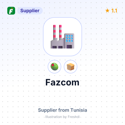 Fazcom  – summary card, no photo uploaded yet